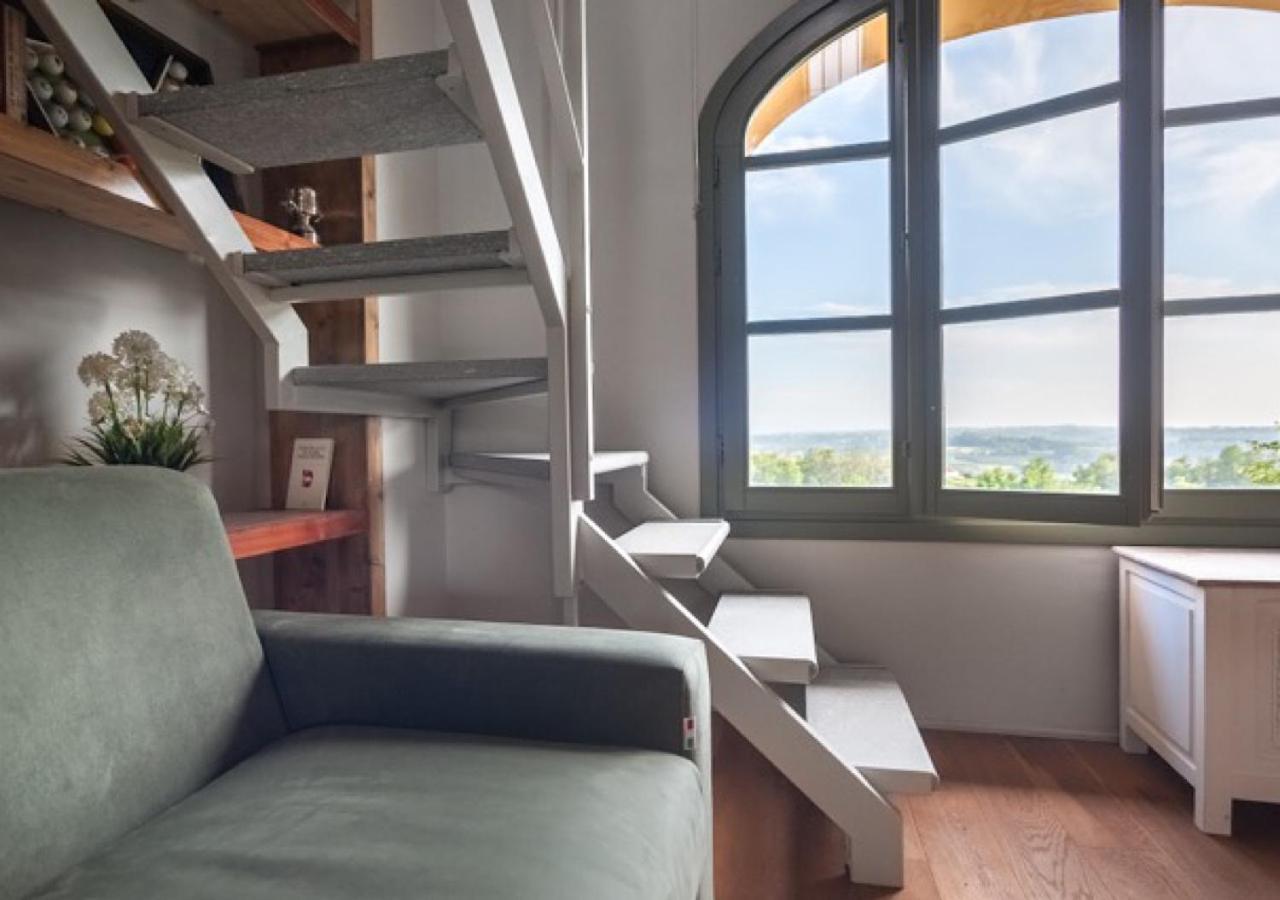 Charming Loft Golf Club Barolo Lägenhet Novello Exteriör bild